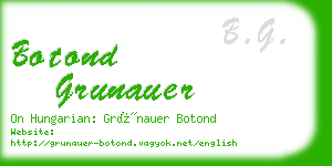 botond grunauer business card